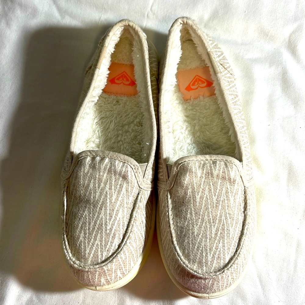 Roxy fur lined slippers